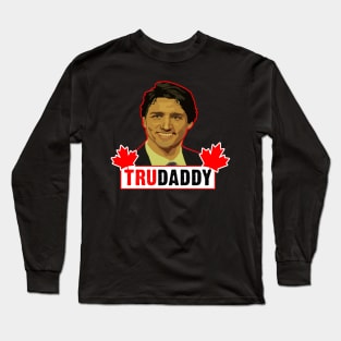 justin trudeau trudaddy Long Sleeve T-Shirt